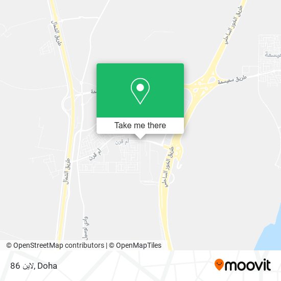86 لاين map