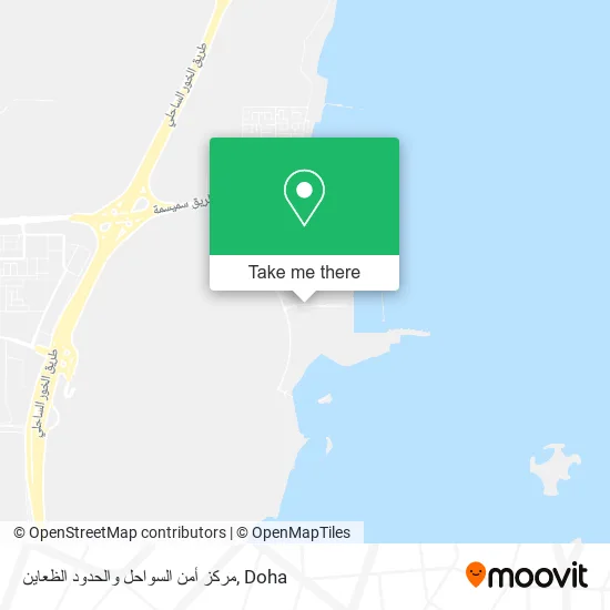 مركز أمن السواحل والحدود الظعاين map
