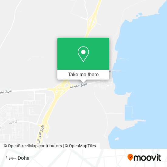 سيدرا map