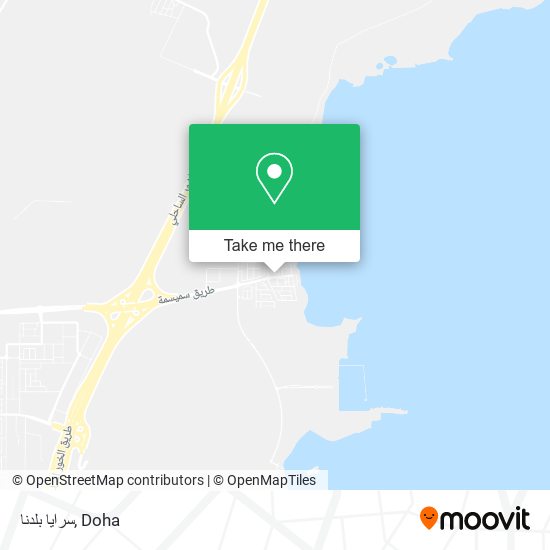 سرايا بلدنا map
