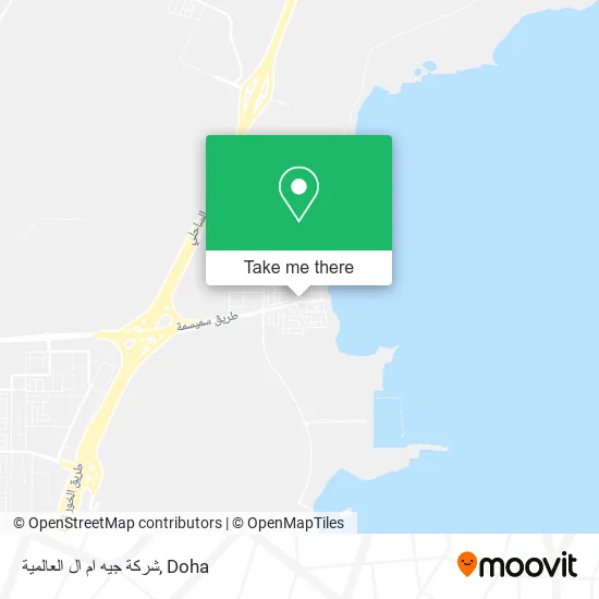 شركة جيه ام ال العالمية map