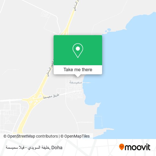 خليفة السويدي - فيلا سميسمة map