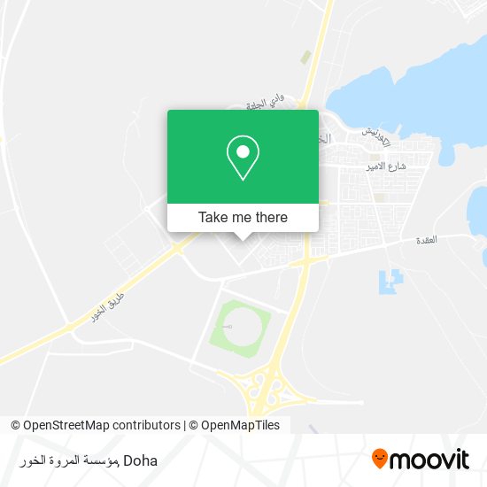 مؤسسة المروة الخور map