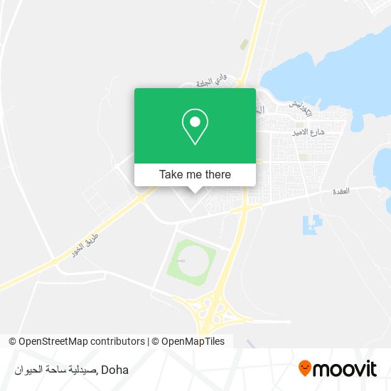 صيدلية ساحة الحيوان map