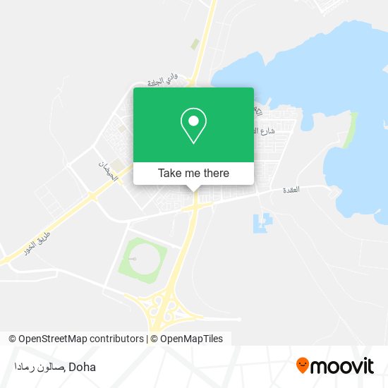 صالون رمادا map