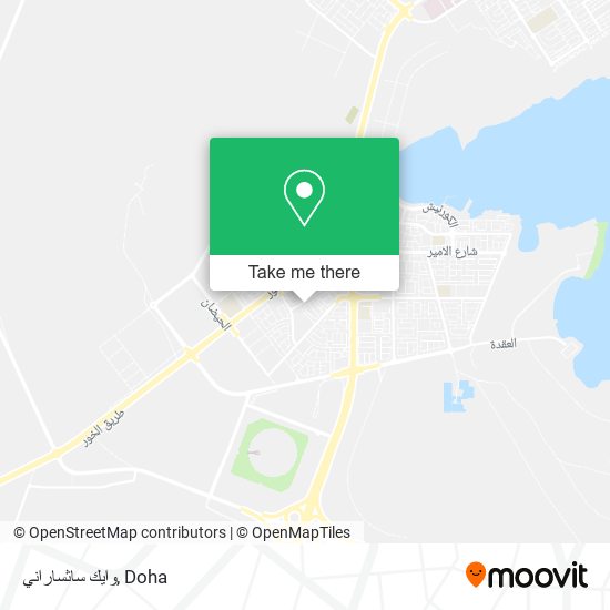 وايك ساثساراني map