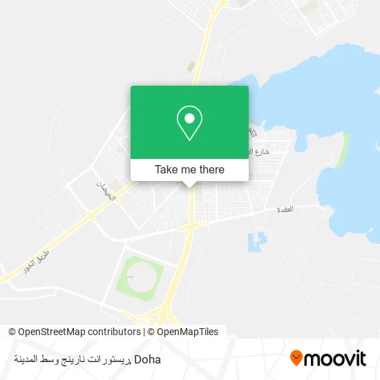 ريستورانت نارينج وسط المدينة map
