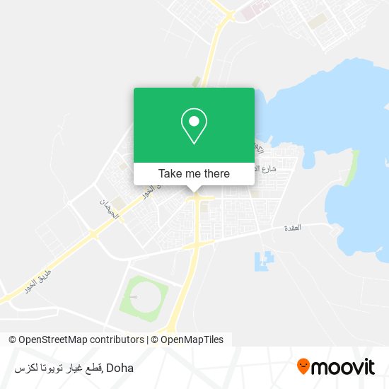 قطع غيار تويوتا لكزس map
