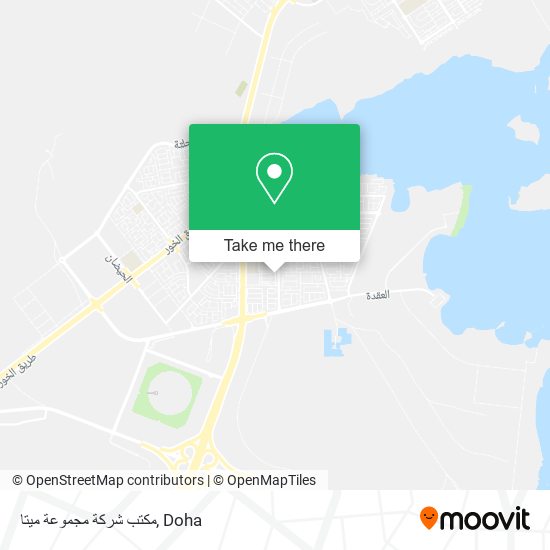 مكتب شركة مجموعة ميتا map