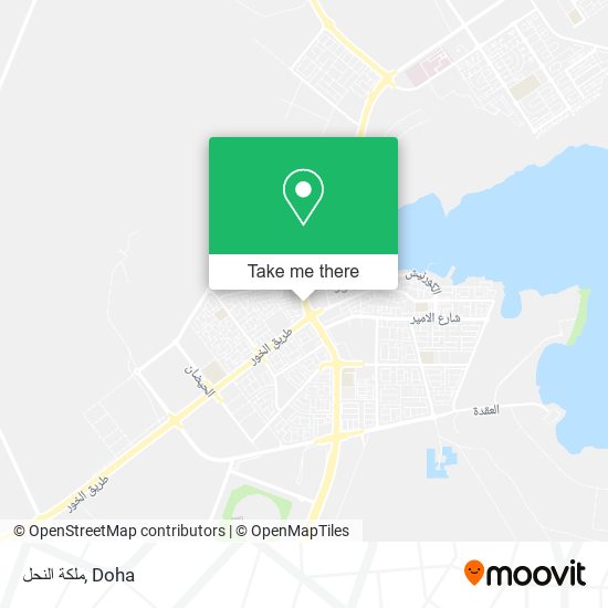 ملكة النحل map