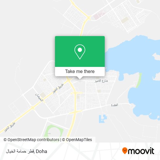 قطر حمامة الخيال map