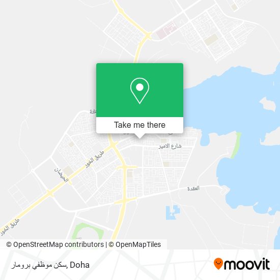 سكن موظفي برومار map