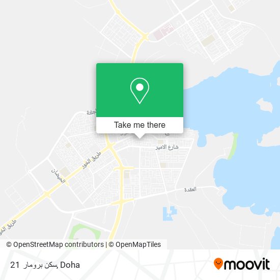 سكن برومار 21 map