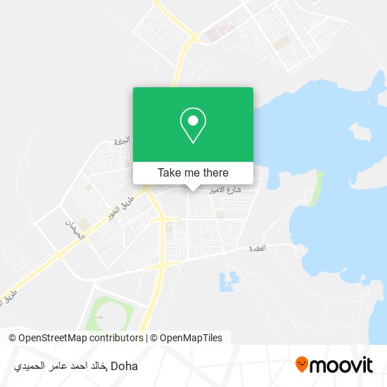 خالد احمد عامر الحميدي map