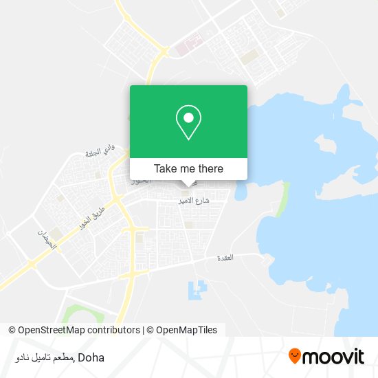 مطعم تاميل نادو map