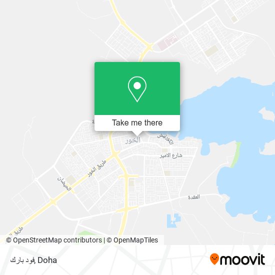 فود بارك map