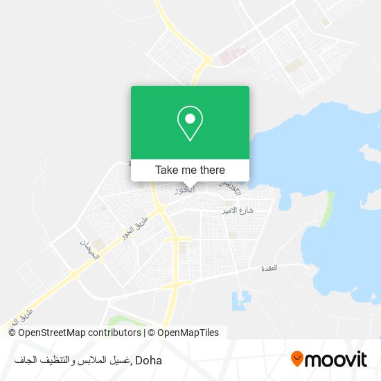 غسيل الملابس والتنظيف الجاف map