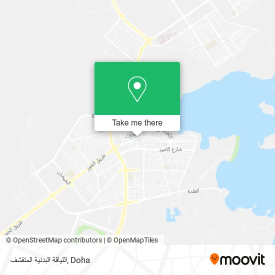 اللياقة البدنية المتقشف map