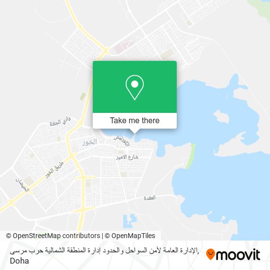 الإدارة العامة لأمن السواحل والحدود إدارة المنطقة الشمالية حرب مرسى map