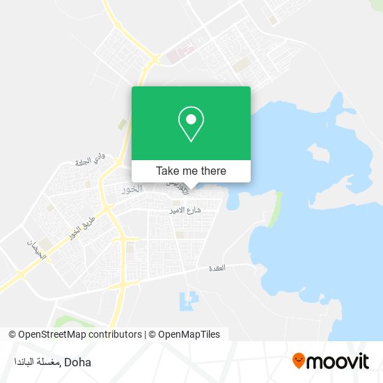 مغسلة الباندا map
