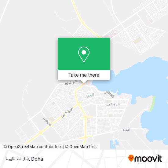 دوارات القهوة map