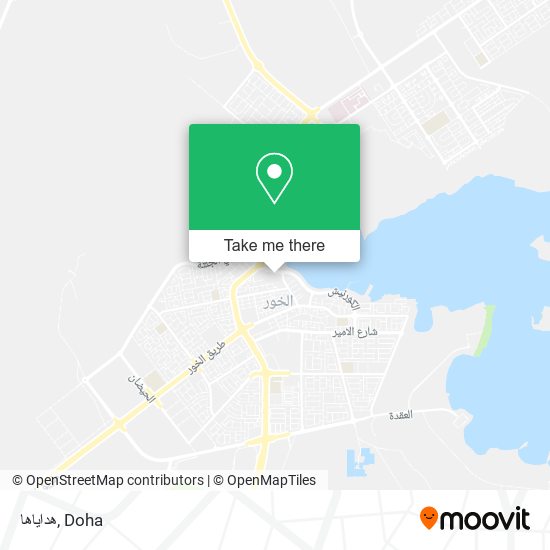 هداياها map