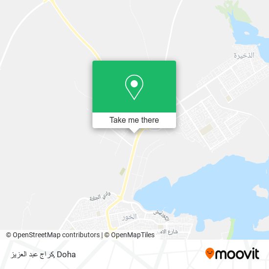 كراج عبد العزيز map