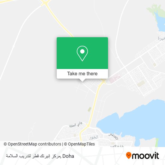 مركز إنيرتك قطر لتدريب السلامة map