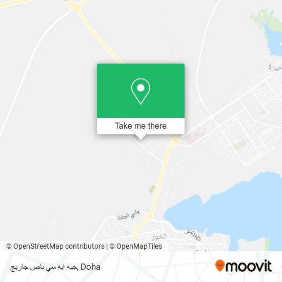 جيه ايه سي باص جاريج map