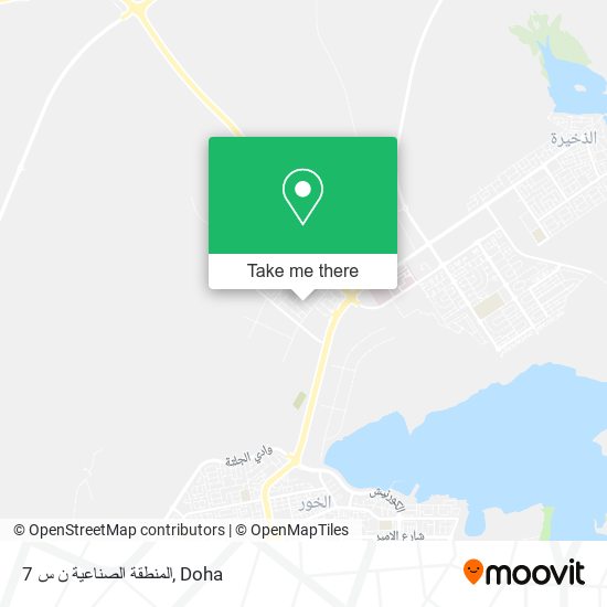 المنطقة الصناعية ن س 7 map