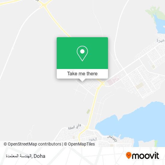 الهندسة المعتمدة map
