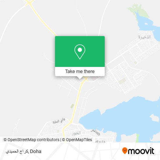 كراج الحميدي map