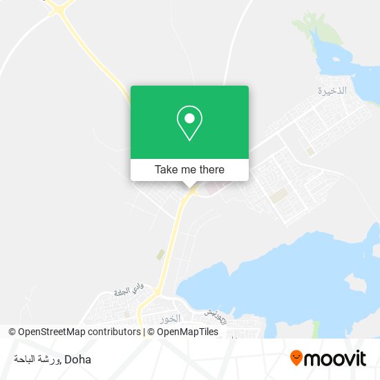 ورشة الباحة map