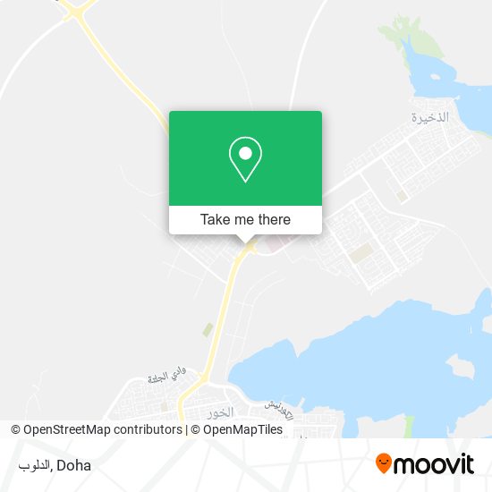 الدلوب map
