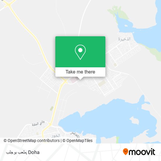 ملعب بوجلب map