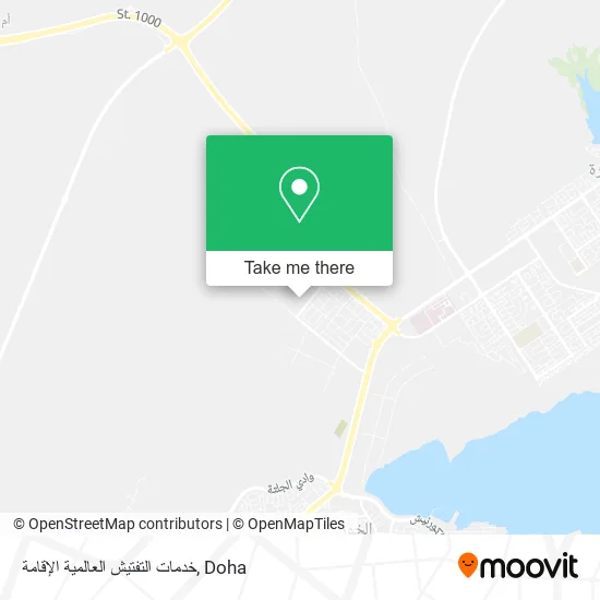 خدمات التفتيش العالمية الإقامة map