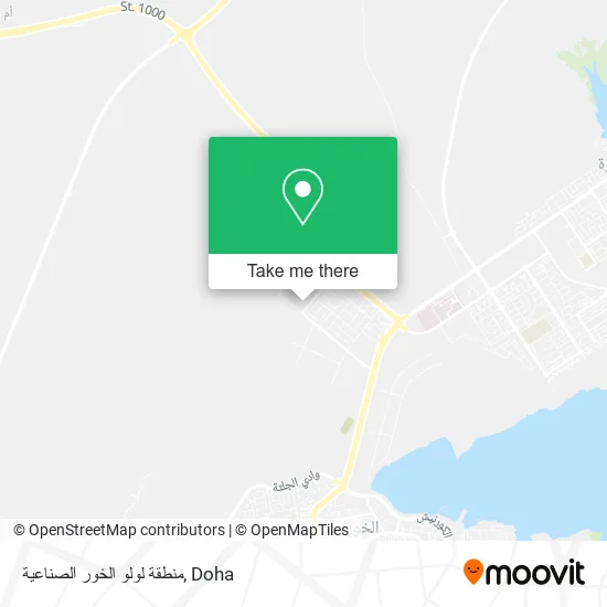 منطقة لولو الخور الصناعية map