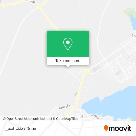 دهانات المحور map