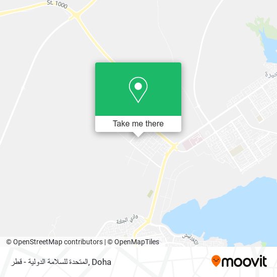المتحدة للسلامة الدولية - قطر map