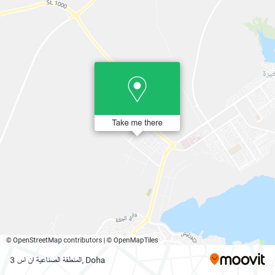 المنطقة الصناعية ان اس 3 map