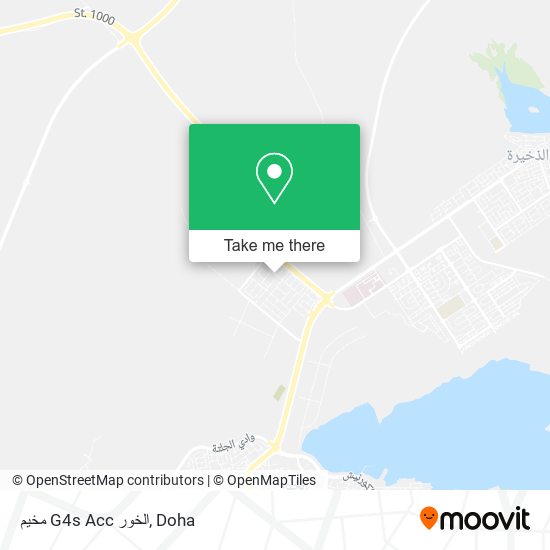 مخيم G4s Acc الخور map