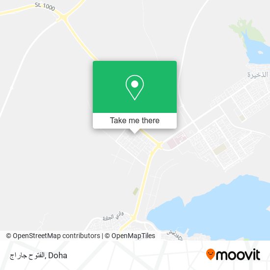 الفتوح جاراج map