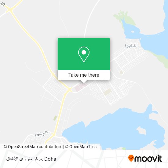 مركز طوارئ الأطفال map