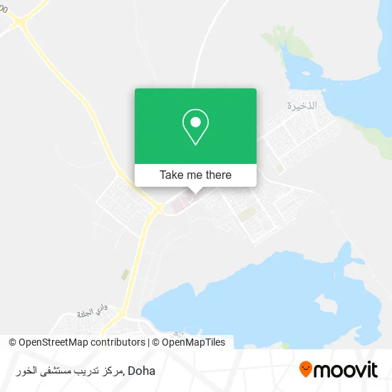 مركز تدريب مستشفى الخور map