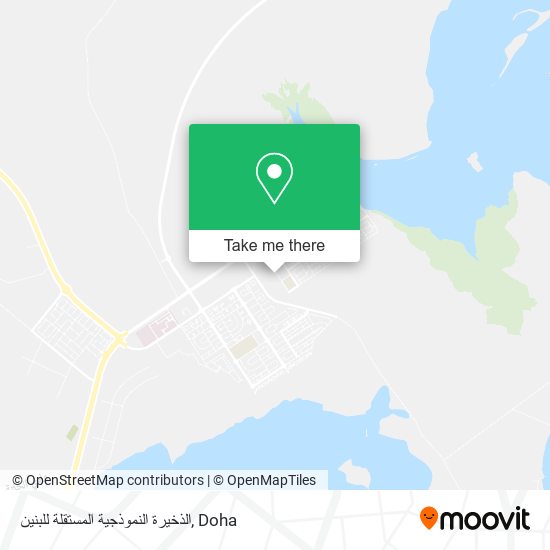 الذخيرة النموذجية المستقلة للبنين map