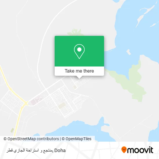 منتجع و استراحة الجازي قطر map