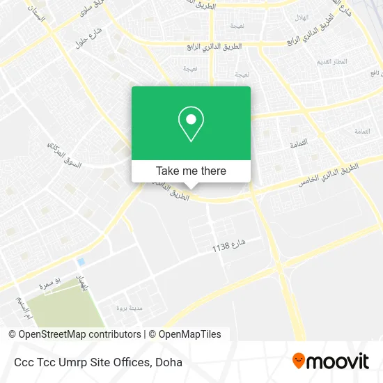 Ccc Tcc Umrp Site Offices map