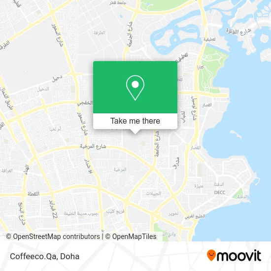 Coffeeco.Qa map