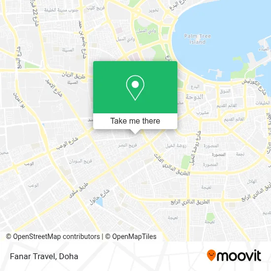 Fanar Travel map