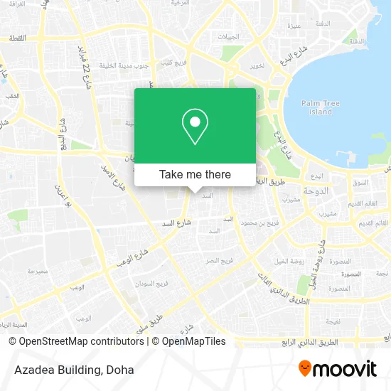 Azadea Building map